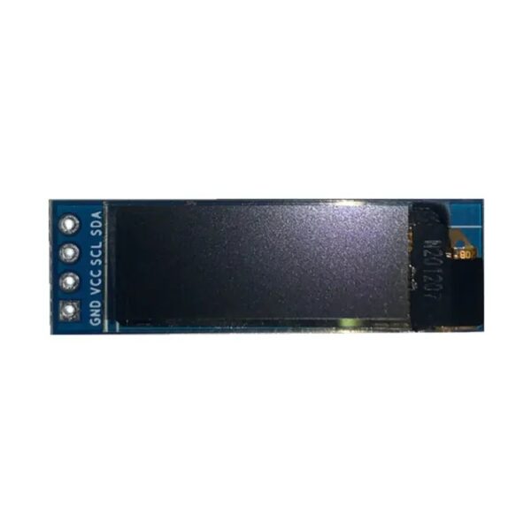 0.91'' Monochrome 128x32 SPI OLED Graphic Display Module off