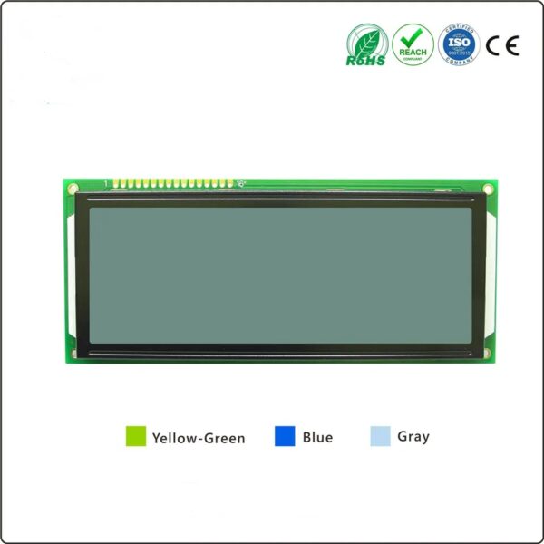 20x4 Character LCD Display Module with I2C Interface grey background